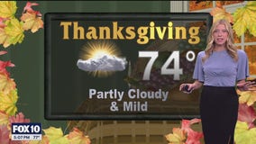 5 p.m. Weather Forecast - 11/26/24