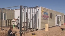Container housing helps struggling families in Glendale