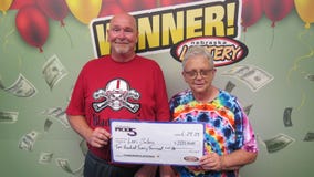 Woman prints lotto ticket by accident; turns out to be winner - again