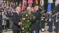 Biden, Harris mark Veterans Day at Arlington National Cemetery