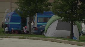 Milwaukee park-and-ride fight; homeless encampments persist