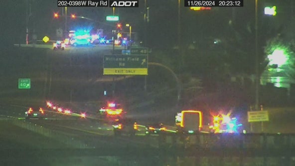 Gilbert law enforcement incident shuts down roads