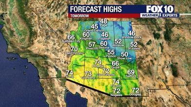 Tomorrow's Highs